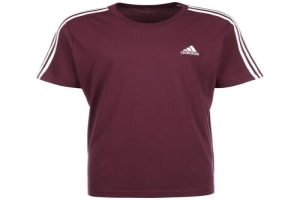 Adidas Performance Essential 3-Stripes T-Shirt Men NEW